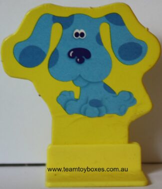 PARTS ONLY - Blues Clues Board Game - (1) Yellow Playing Piece and Stand Only