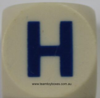 PARTS ONLY - Boggle Word Game - (1) Boggle Letter Cube Qu U M H N I Only