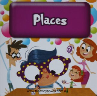 PARTS ONLY - Googly Eyes Board Game - (1) Pack of 17 Places Cards Only