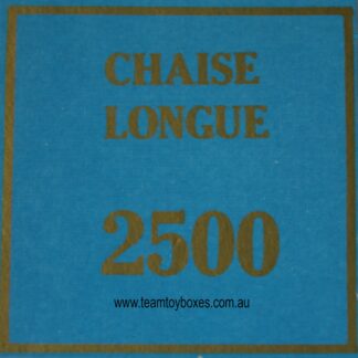 Parts Only - Golden Hammer Board Game - (1) Chaise Longue $2,500 Sale Card Only