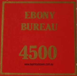 Parts Only - Golden Hammer Board Game - (1) Ebony Bureau $4,500 Sale Card Only