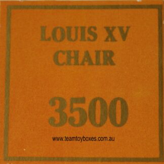 Parts Only - Golden Hammer Board Game - (1) Louis XV Chair $3,500 Sale Card Only