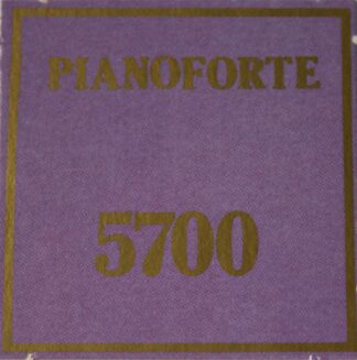 Parts Only - Golden Hammer Board Game - (1) Piano Forte $5,700 Sale Card Only