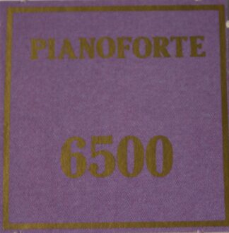 Parts Only - Golden Hammer Board Game - (1) Piano Forte $6,500 Sale Card Only