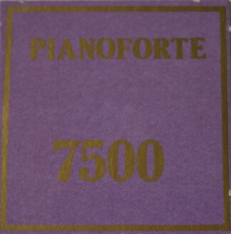 Parts Only - Golden Hammer Board Game - (1) Piano Forte $7,500 Sale Card Only