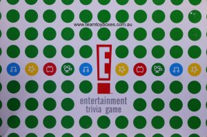 E! Entertainment Trivia Board Game