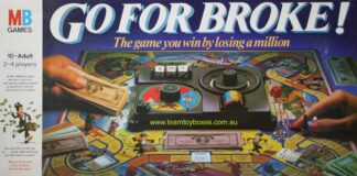 Go For Broke Board Game
