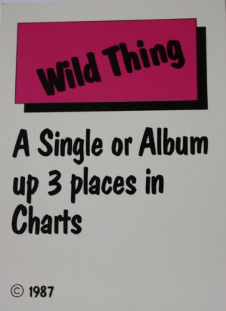 PARTS ONLY - Rockology Board Game - (1) Chartbuster Card Only
