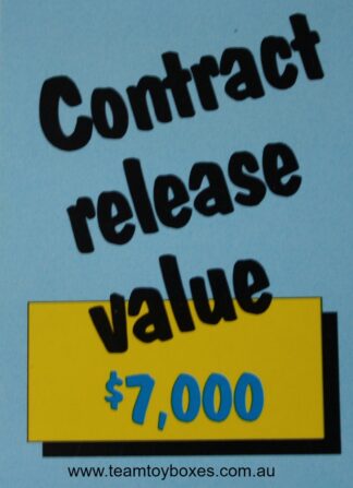 PARTS ONLY - Rockology Board Game - (1) $7,000 Contract Release Only