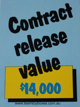 PARTS ONLY - Rockology Board Game - (1) $14,000 Contract Release Only
