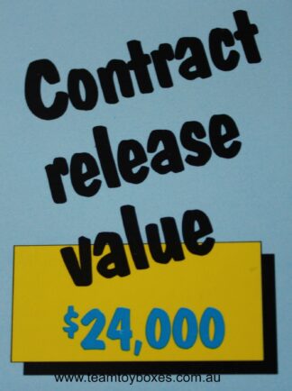 PARTS ONLY - Rockology Board Game - (1) $24,000 Contract Release Only