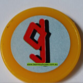 PARTS ONLY - Rockology Board Game - (1) Letter G Gold Disc Only