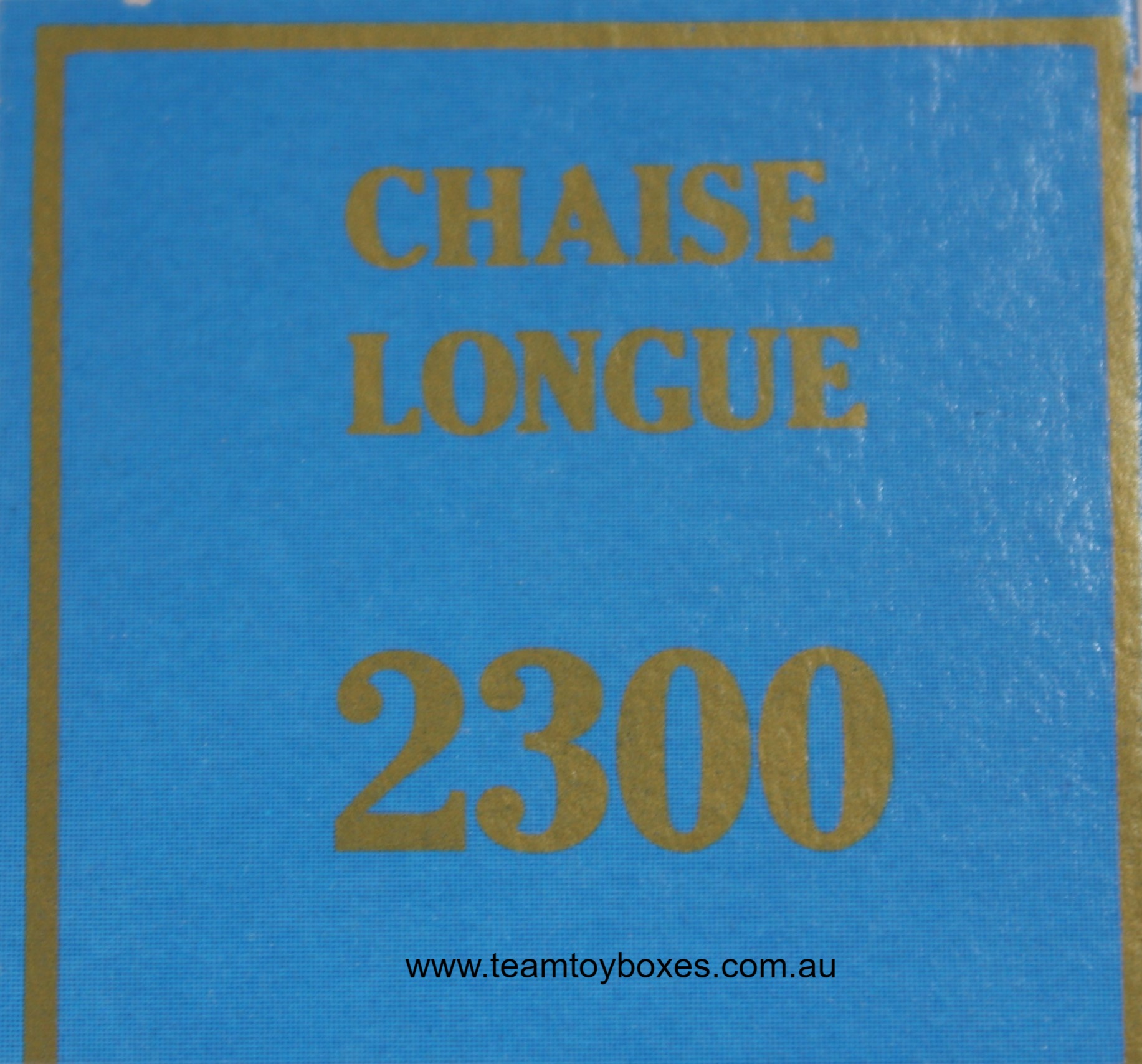 Parts Only - Golden Hammer Board Game - (1) Chaise Longue $2,300 Sale Card Only
