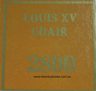 Parts Only - Golden Hammer Board Game - (1) Louis XV Chair $2,800 Sale Card Only