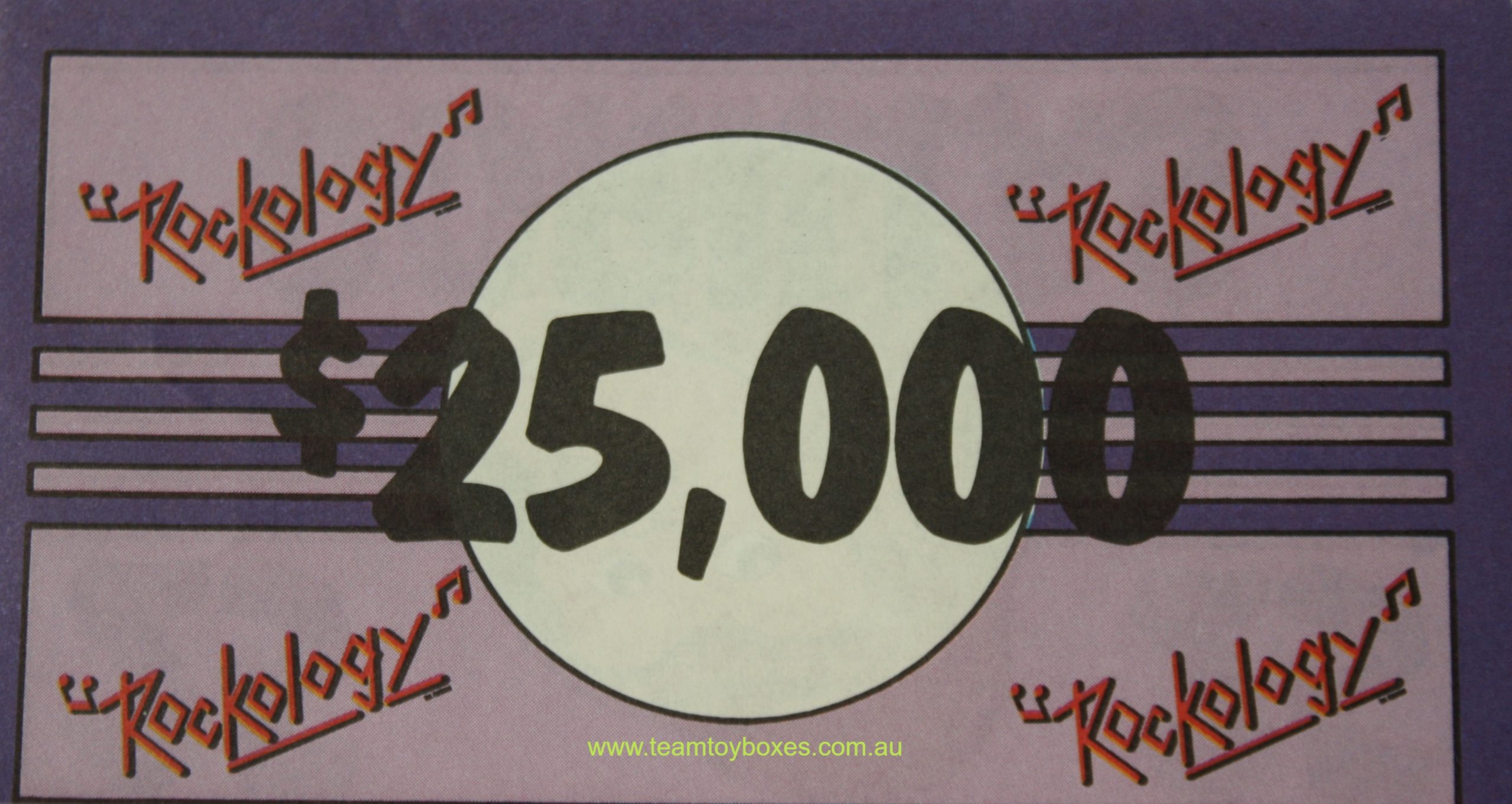 PARTS ONLY - Rockology Board Game - (1) Pack of 10 $25,000 Only