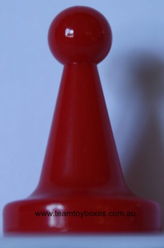 PARTS ONLY - E! Entertainment Trivia Board Game - (1) Red Plastic Playing Token Only