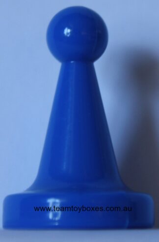 PARTS ONLY - E! Entertainment Trivia Board Game - (1) Blue Plastic Playing Token Only