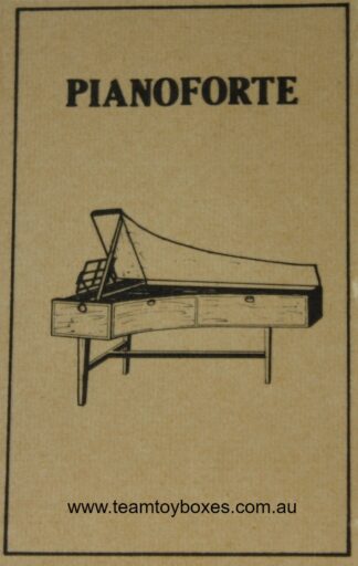 Parts Only - Golden Hammer Board Game - (1) Fake Pianoforte Card Only