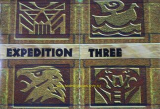 PARTS ONLY - Code Master Treasure Hunter Board Game - (1) Expedition Three Puzzle Card Only