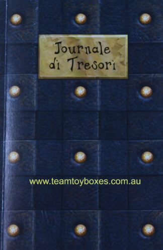 PARTS ONLY - Code Master Treasure Hunter Board Game- (1) 48 Page Secret Treasure-Hunters Journal Only