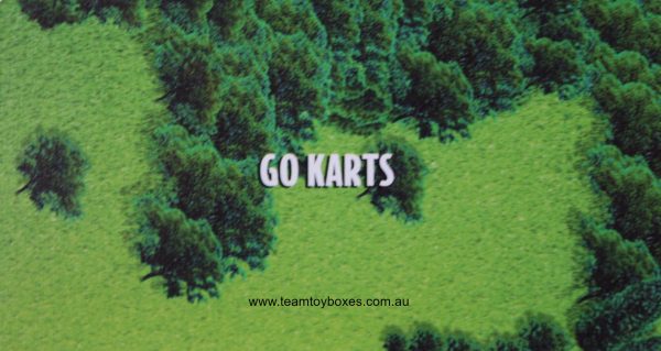 PARTS ONLY - RollerCoaster Tycoon Board Game - (1) Go Karts Attraction Marker Only