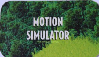 PARTS ONLY - RollerCoaster Tycoon Board Game - (1) Motion Simulator Attraction Marker Only