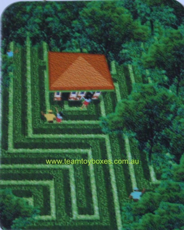PARTS ONLY - RollerCoaster Tycoon Board Game - (1) Hedge Maze Attraction Marker Only