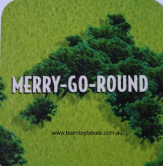 PARTS ONLY - RollerCoaster Tycoon Board Game - (1) Merry-Go-Round Attraction Marker Only