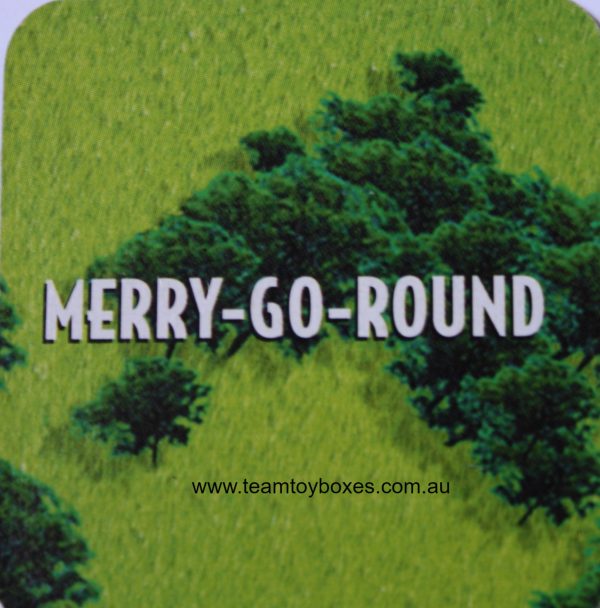 PARTS ONLY - RollerCoaster Tycoon Board Game - (1) Merry-Go-Round Attraction Marker Only