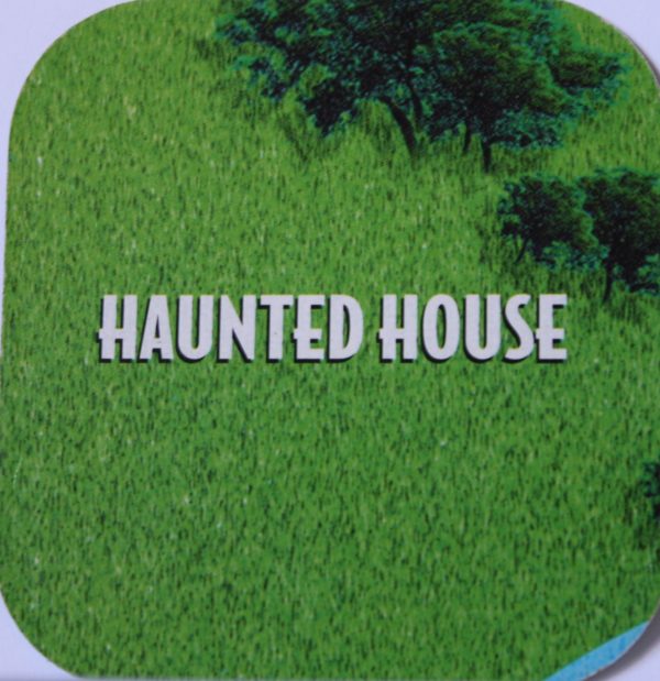 PARTS ONLY - RollerCoaster Tycoon Board Game - (1) Haunted House Attraction Marker Only