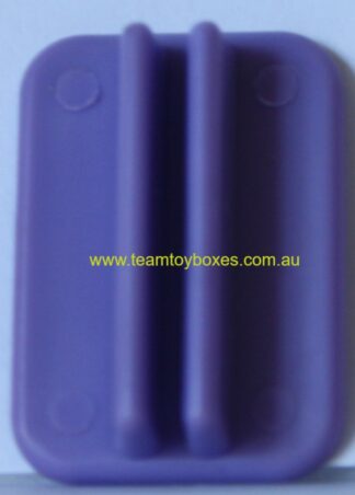 PARTS ONLY - RollerCoaster Tycoon Board Game - (1) Purple Plastic Pawn Stand Only