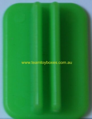 PARTS ONLY - RollerCoaster Tycoon Board Game - (1) Green Plastic Pawn Stand Only
