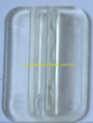 PARTS ONLY - RollerCoaster Tycoon Board Game - (1) Clear Plastic Pawn Stand Only