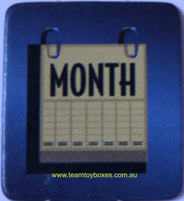 PARTS ONLY - RollerCoaster Tycoon Board Game - (1) Month Marker Only