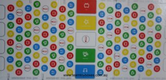 PARTS ONLY - E! Entertainment Trivia Board Game - (1) Game Board Only