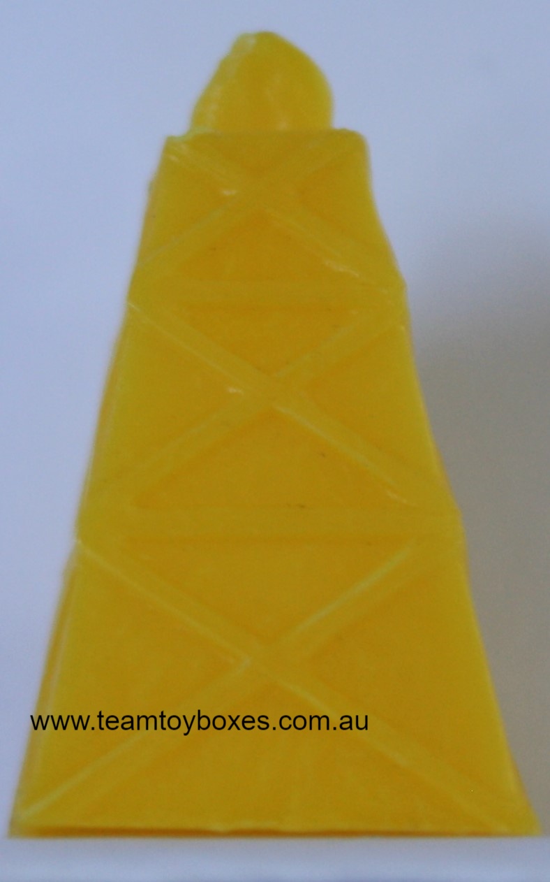 PARTS ONLY - Mine A Million Business Board Game - (1) Yellow Derrick Only