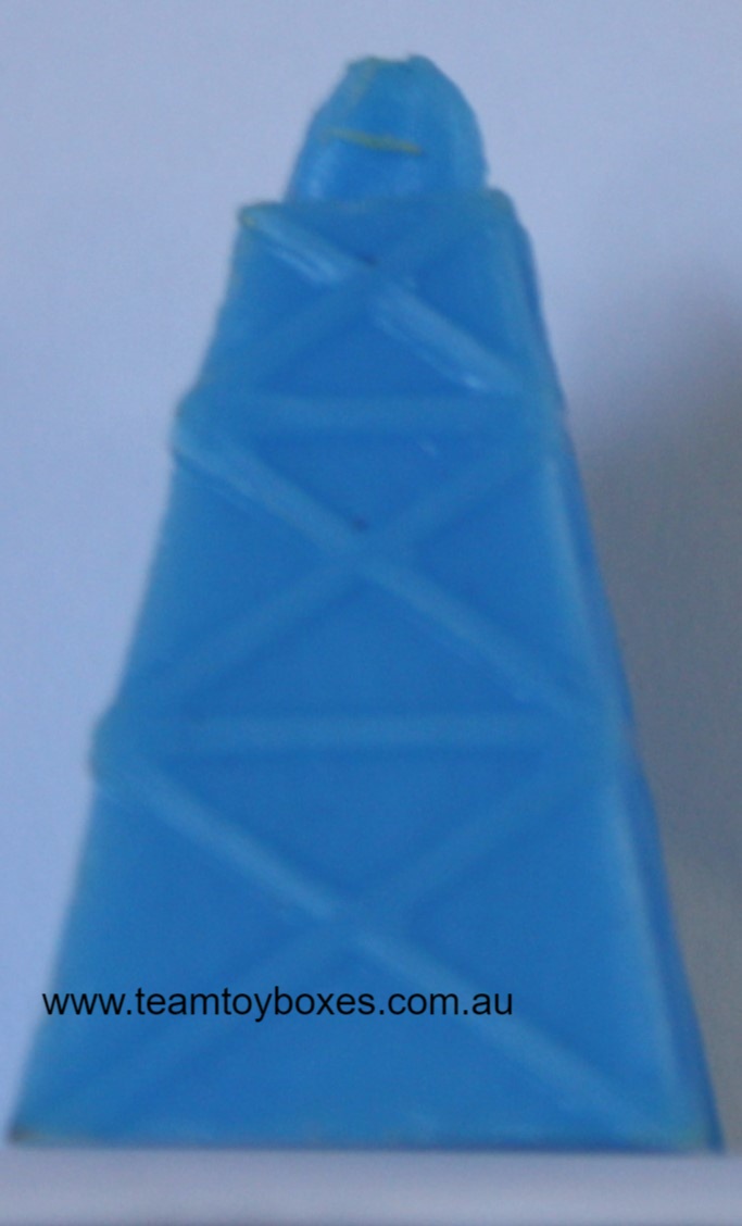 PARTS ONLY - Mine A Million Business Board Game - (1) Blue Derrick Only