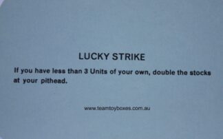 PARTS ONLY - Mine A Million Business Board Game - (1) Lucky Strike Card Only