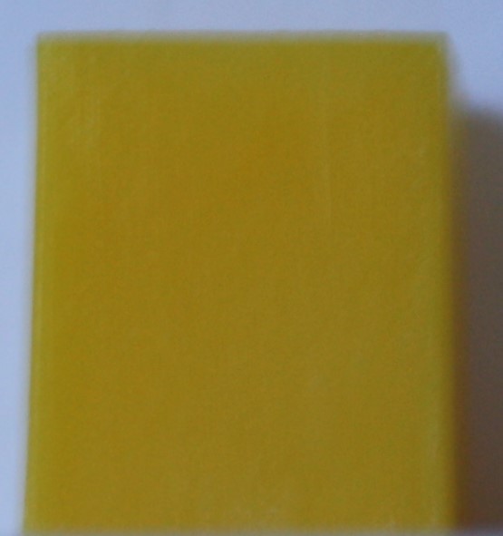 PARTS ONLY - Mine A Million Business Board Game - (1) Yellow Cube Only