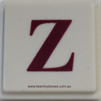 PARTS ONLY - Upwords Board Game - (1) Plastic Letter Z Only
