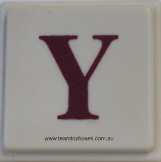 PARTS ONLY - Upwords Board Game - (1) Plastic Letter Y Only