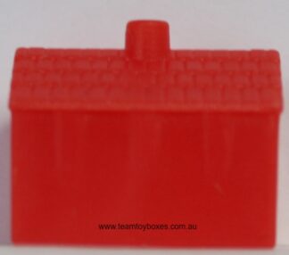 PARTS ONLY - Monopoly Board Game "Cheaters" Edition - (1) Red Hotel Only