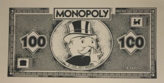 PARTS ONLY - Monopoly Board Game "Cheaters" Edition - (1) Pack of 10 $100 Monopoly Money Only