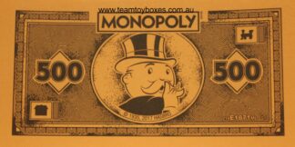 PARTS ONLY - Monopoly Board Game "Cheaters" Edition - (1) Pack of 10 $500 Monopoly Money Only