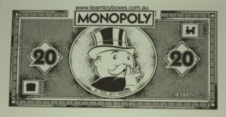 PARTS ONLY - Monopoly Board Game "Cheaters" Edition - (1) Pack of 10 $20 Monopoly Money Only
