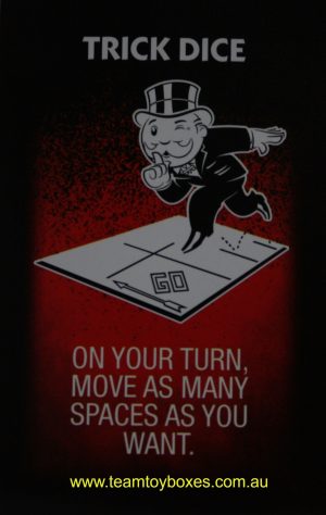 PARTS ONLY - Monopoly Board Game "Cheaters" Edition - (1) #1 Cheat Card Only