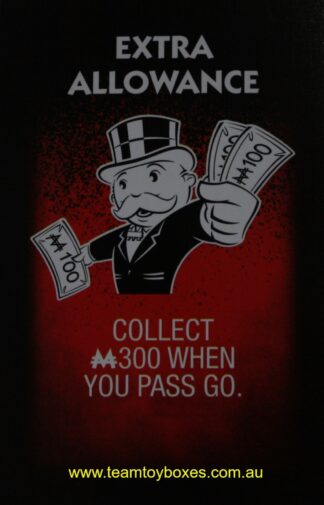 PARTS ONLY - Monopoly Board Game "Cheaters" Edition - (1) #8 Cheat Card Only
