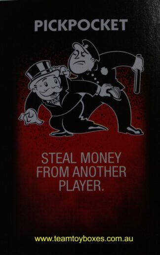 PARTS ONLY - Monopoly Board Game "Cheaters" Edition - (1) #12 Cheat Card Only