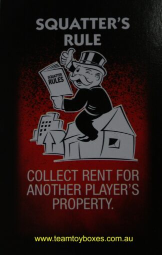 PARTS ONLY - Monopoly Board Game "Cheaters" Edition - (1) #14 Cheat Card Only