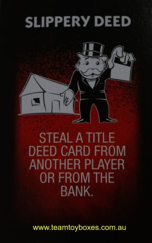 PARTS ONLY - Monopoly Board Game "Cheaters" Edition - (1) #15 Cheat Card Only